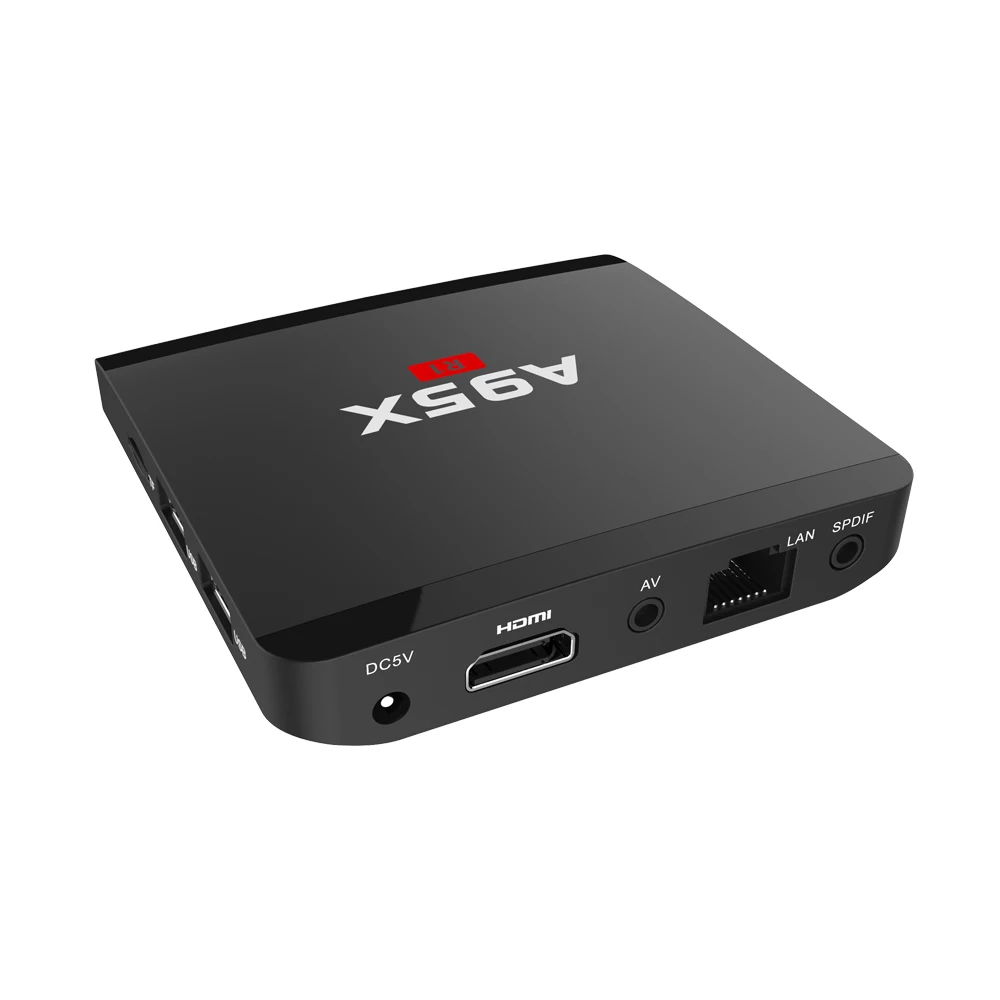 A95X R1 Android 7,1 Smart tv Box Amlogic S905W четырехъядерный 1 ГБ ОЗУ 8 Гб ПЗУ 2,4G Wifi 4K Поддержка DLNA Smart медиаплеер