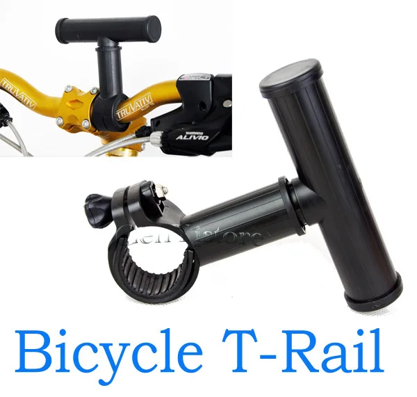 T rail plastic handlebar adapter bicycle light mount lamp base extensionin Bicycle Rack from