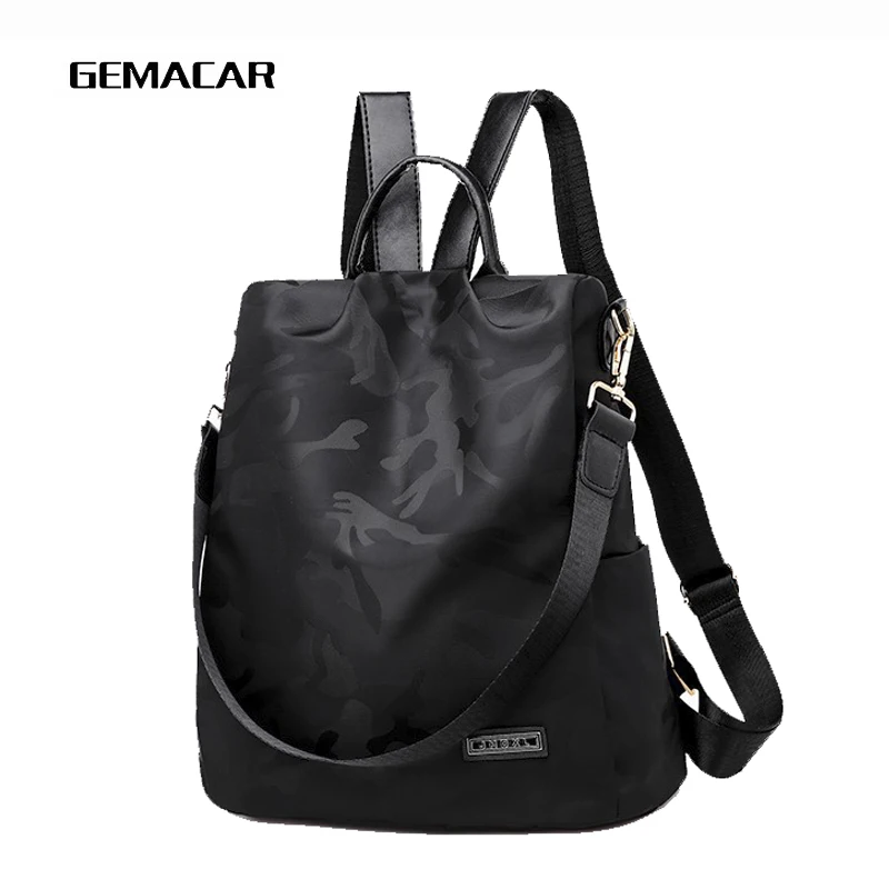 

Female Anti-theft Backpack Women Casual Waterproof Back Bag Lady Large Capacity Bagpack School Bag Oxford Fabric