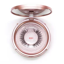 Genailish 5 магнитные ресницы ручной работы натуральный накладной магнит для ресниц ресницы нужно использовать с магнитной подводкой для глаз Прямая поставка