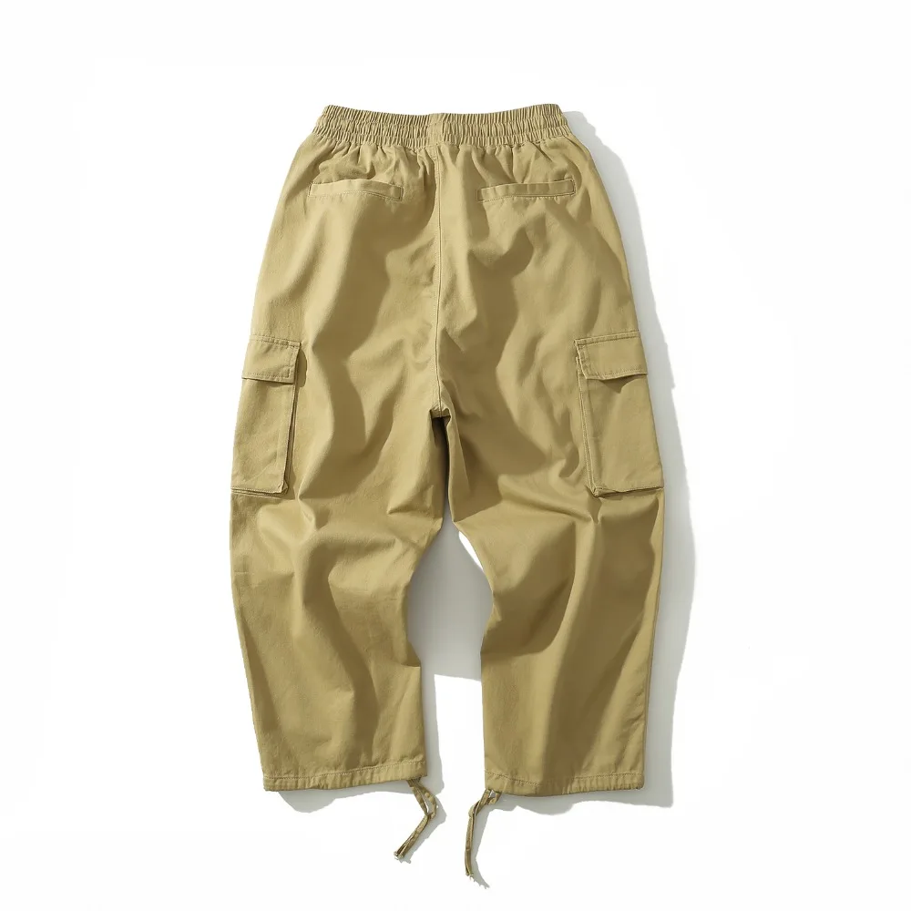 VFIVEUNFOUR Vintage 2019 New Arrivals Big Pocket Man Trousers Casual Cargo Pants Plus Size Trousers Multi Pocket Sweatpants