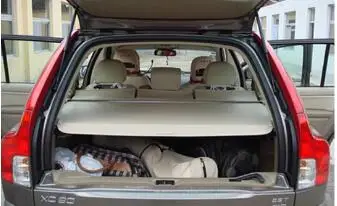 Задний багажник защитный лист для багажника крышка багажника тень крышка для Volvo XC90 2004