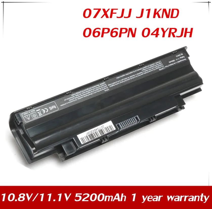 Аккумулятор 7xinbox 11 1 В 5200 мАч 04YRJH для Dell Inspiron M4040 M411R N5030R N5050 M5010R N5040 N5010R 1450 07XFJJ J1KND 06P6PN