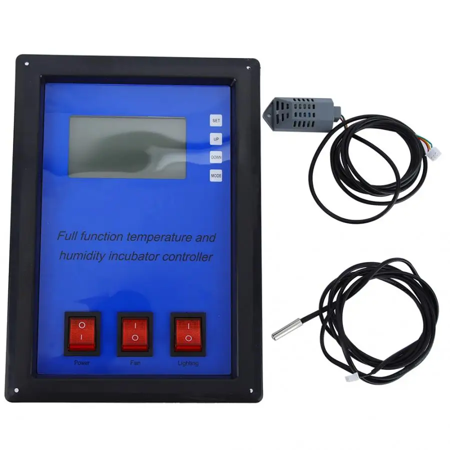 

Pro Egg Incubator Intelligent Temperature Humidity Controller Multifunction Automatic Incubator 180-240V