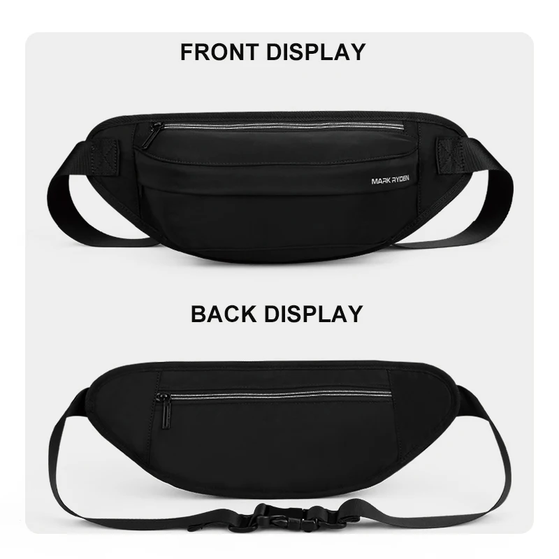 Mark Ryden Men Bag New Men Chest Pack Multi-functional Money Belt Bag