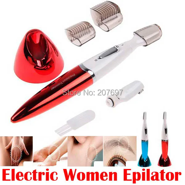 

Washable Mini Lady Electric EyeBrow Trimmer Body Face Hair Remover Shaver Epilator for Women's Female Body Underarm Bikini Line