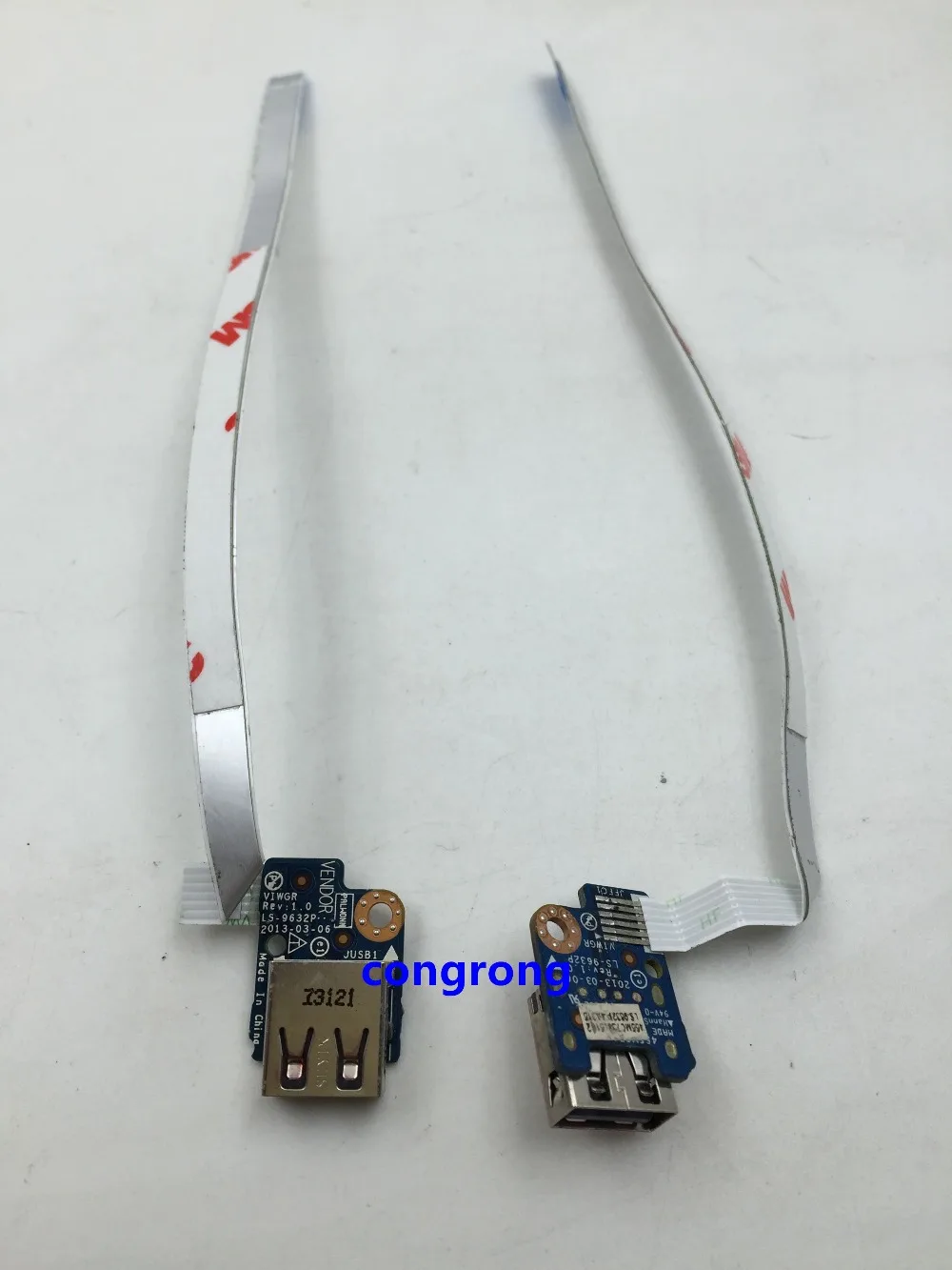 Для LENOVO G510 G505 G500 Плата USB с кабелем LS-9632P работает |