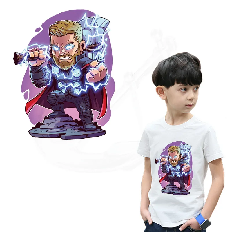 

New Cartoon Raytheon patches for clothing DIY 25*19.5cm T-shirt hoodie clothing girl patches termoadhesivos transfer