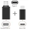 Адаптер с разъемом типа C на USB, 2 в 1, OTG, Type-C, Micro USB, адаптер для Xiaomi Mi A1 8, Huawei P20, P30 Pro, Samsung S10, Oneplus, 7 T, One Plus ► Фото 1/6