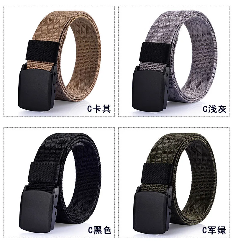 HooltPrinc 100%Nylon Belt Men Army Tactical Belts Man Military Waist Canvas Male High Quality Equipment Strap Ceinture Homme