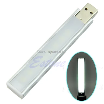 

Mini Portable Bright 8 LED Light USB Lamp For PC Desktop Notebook Laptop Reading Whosale&Dropship