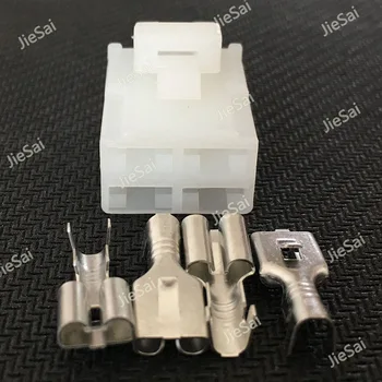 

Female Relay Scoket Automotive Connector 4 Pin 7123-2446 With Terminals/Pins