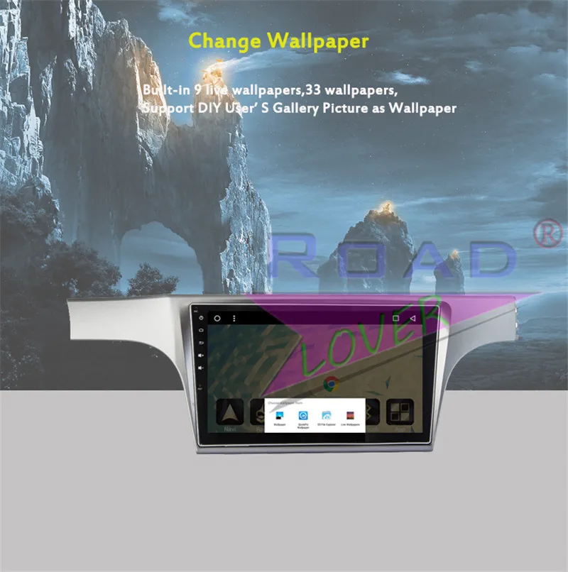 Cheap Roadlover Android  8.1 Car Media Center Radio For VW Lavida 2012 Stereo GPS Navigation Automagnitol 2Din Player Octa Core NO DVD 14