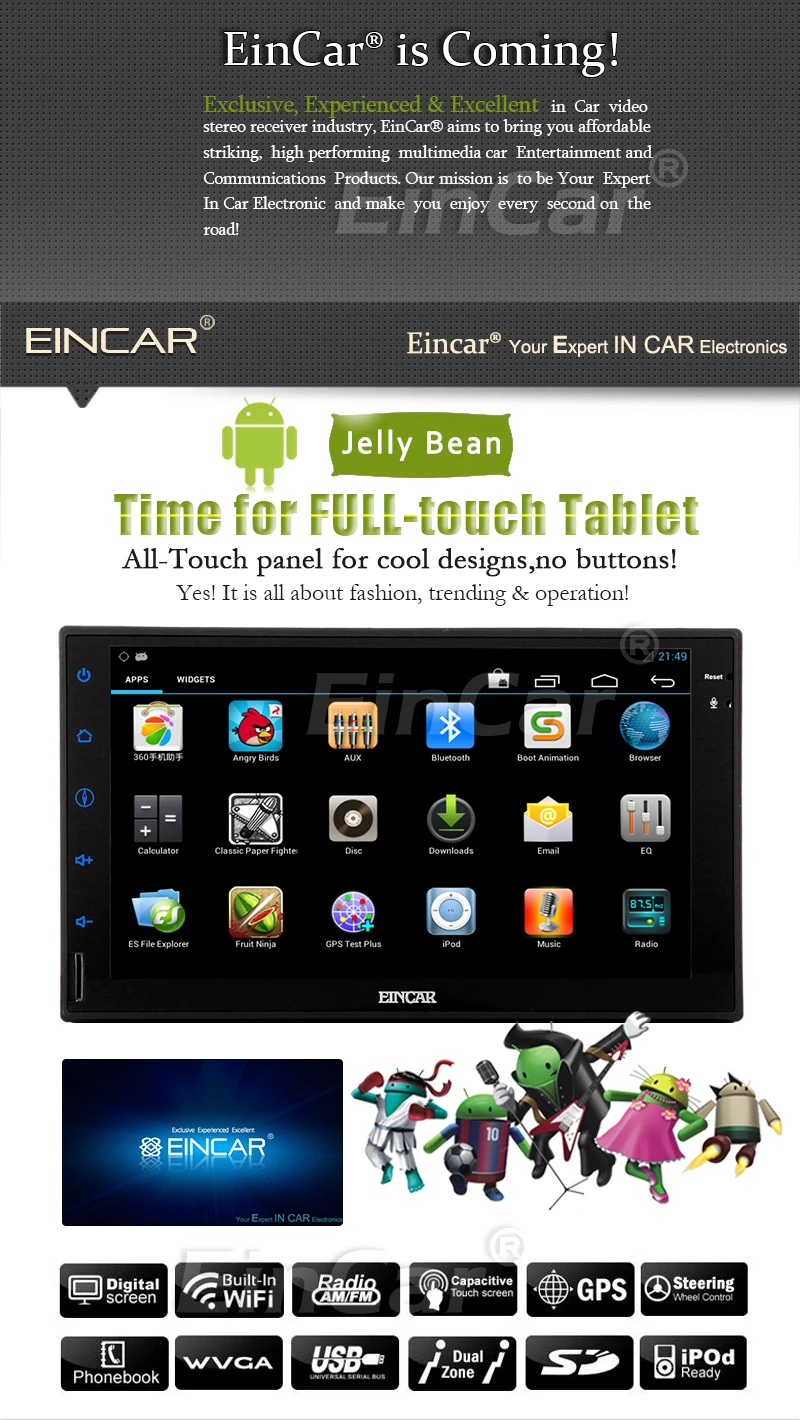 Discount Android 5.1 Map No-DVD Tablet GPS WiFi EQ 4-Core 7" Auto Car Stereo APP CD Autoradio Video Radio SD 1080P 0