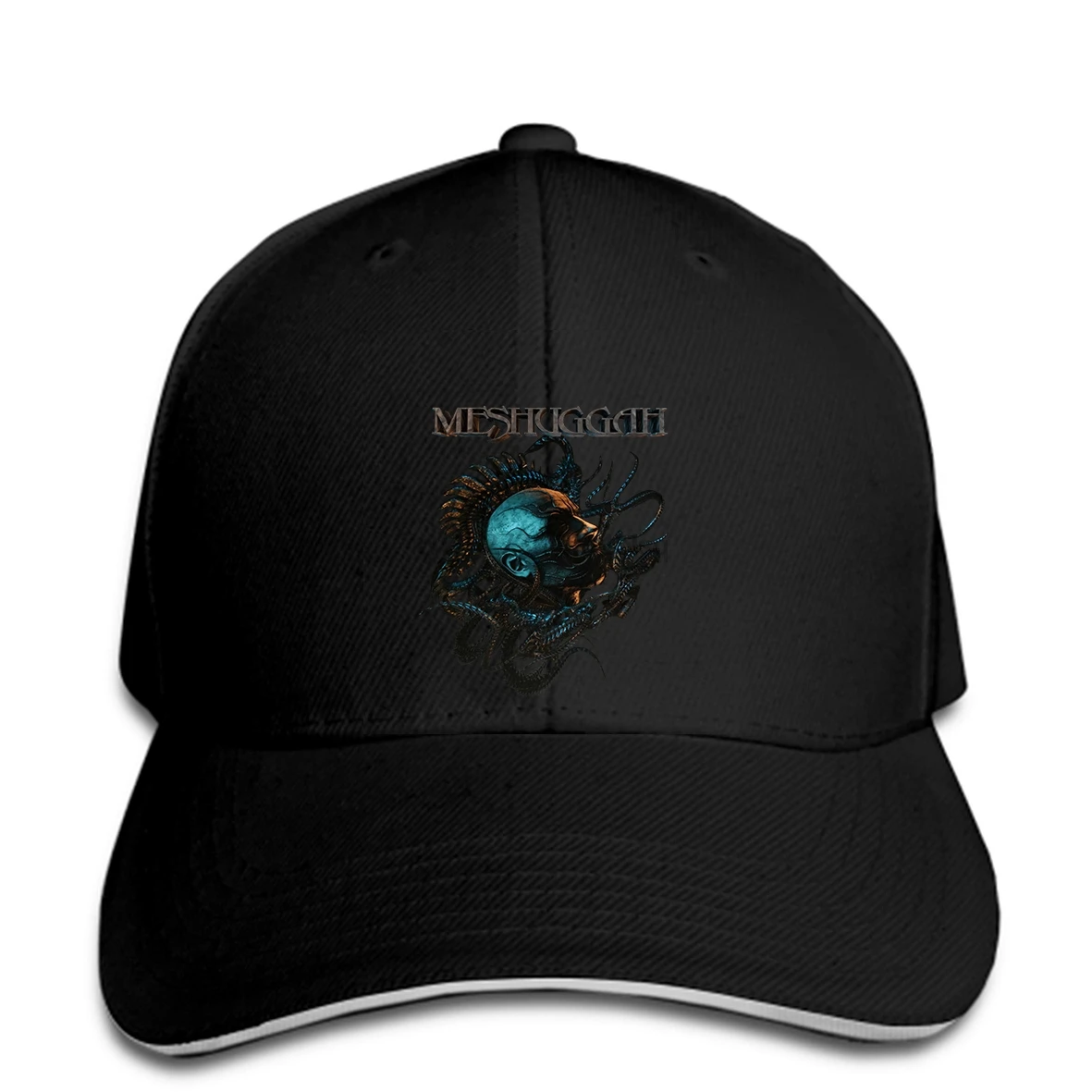 

Baseball Cap Men's Meshuggah Head Baseball Cap black1