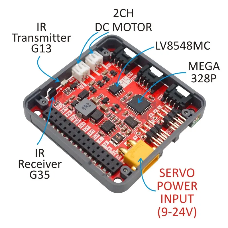 M5Stack Новое поступление gplus модуль с MEGA328P ИК передатчик и приемник костюм для ESP32 комплект