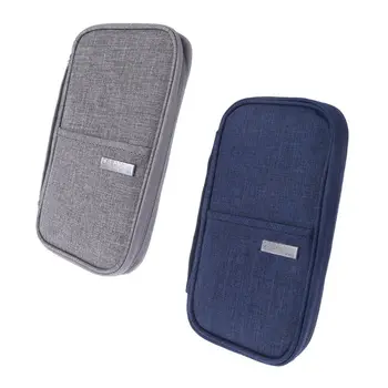 

Multi-Function Passport Travel Wallet Waterproof Passport Holder ID Credit Card Package Document Multi-Card Organizer