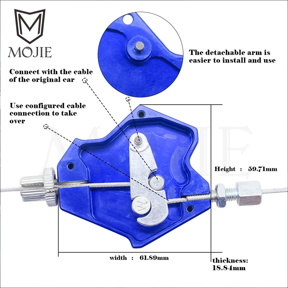 Мотоцикл CNC алюминиевый трюк рычаг сцепления простая кабельная система для YAMAHA WR250F WR250R WR250X WR250Z WR 250 F R X Z