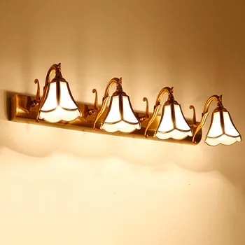 

European wall light bathroom full copper mirror headlight bathroom waterproof mirror headlight dresser wall lamp lw491006