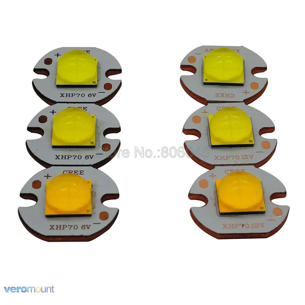 Светодиодный излучатель Cree XHP70.2 GEN2 высокой мощности холодный белый нейтральный