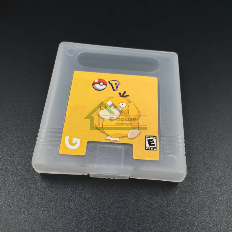 30 шт. для Pokemon Ограниченная серия чехол для картриджей с компьютерной игрой для nintendo Gameboy цвет для GBC GBP GB DMG прозрачное хранение картриджей коробка