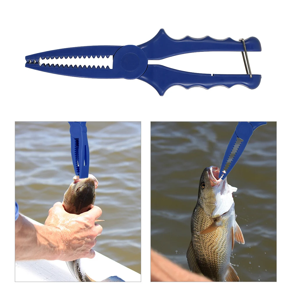 Lixada Fishing Gripper Fishing Pliers Gripper Fish Clamp Grip Catch and Release Tool Fish Body