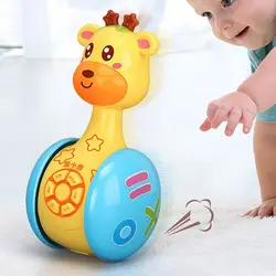2 цвета милые животные история машина Игрушки для раннего обучения с музыкой и огни Дети Малыш Развивающие игрушки для детей