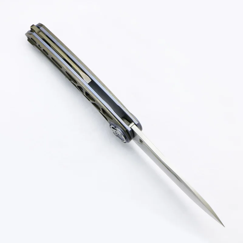 Складной нож-гарпун VENOM M390, лезвие из титана, для кемпинга, охоты, выживания, карманный кухонный нож для фруктов, инструмент для повседневного использования, ножи
