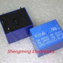 50 шт. 4 контакта SRD-05VDC-SL-A SRD-12VDC-SL-A SRD-24VDC-SL-A SRD-48VDC-SL-A 10A 250VAC T73 реле