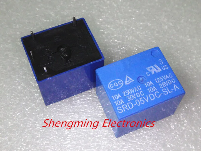 50 шт. 4 контакта SRD-05VDC-SL-A SRD-12VDC-SL-A SRD-24VDC-SL-A 10A 250VAC T73 реле | Электронные компоненты и