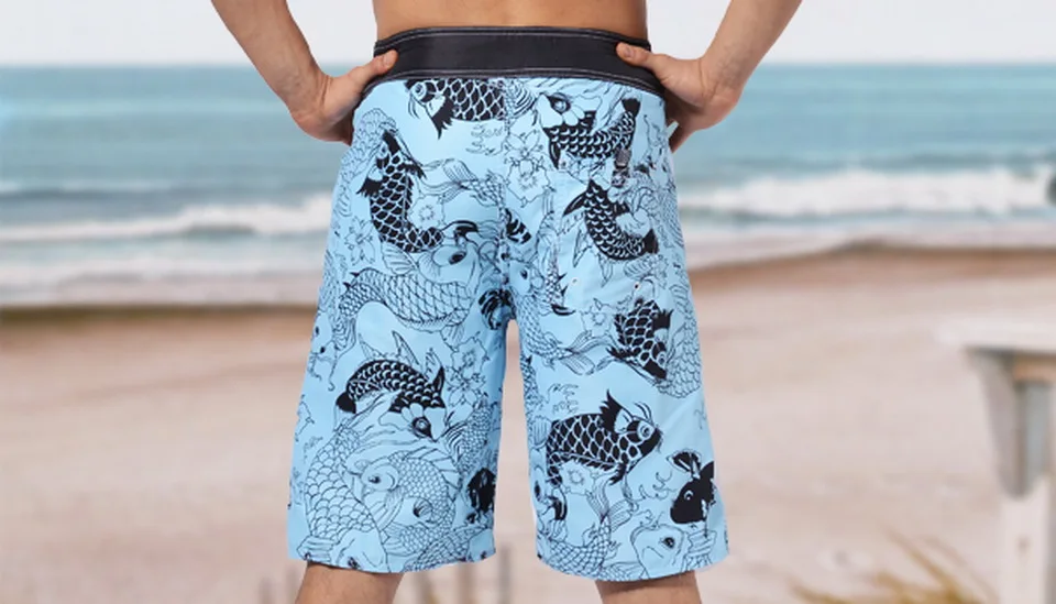 Shorts de praia e surfe
