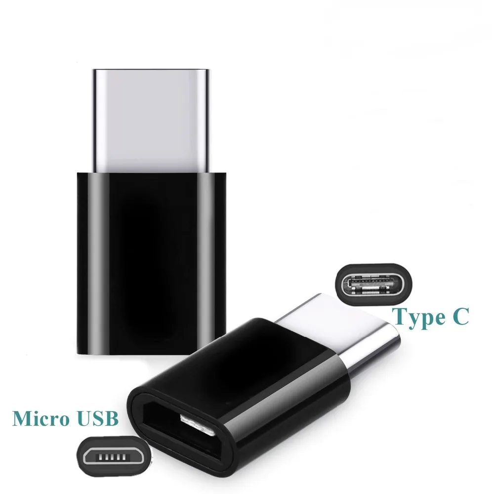 Tongdaytech USB C адаптер 10 шт Тип C штекер для Micro Женский адаптер OTG тип-c конвертер для LG samsung S10 S8 тип-c адаптер