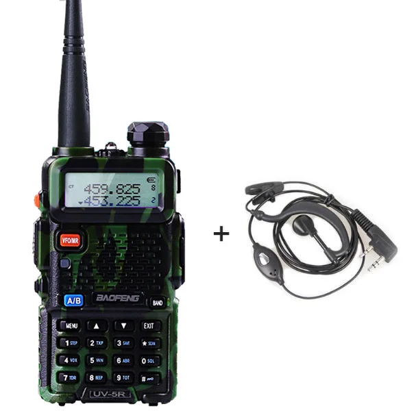 UV5R-GREEN Baofeng рация UV-5R радиостанция 128CH УКВ двухстороннее радио СВ Портативный baofeng uv 5r радио для охоты uv5r Baofeng - Цвет: UV5R-GREEN