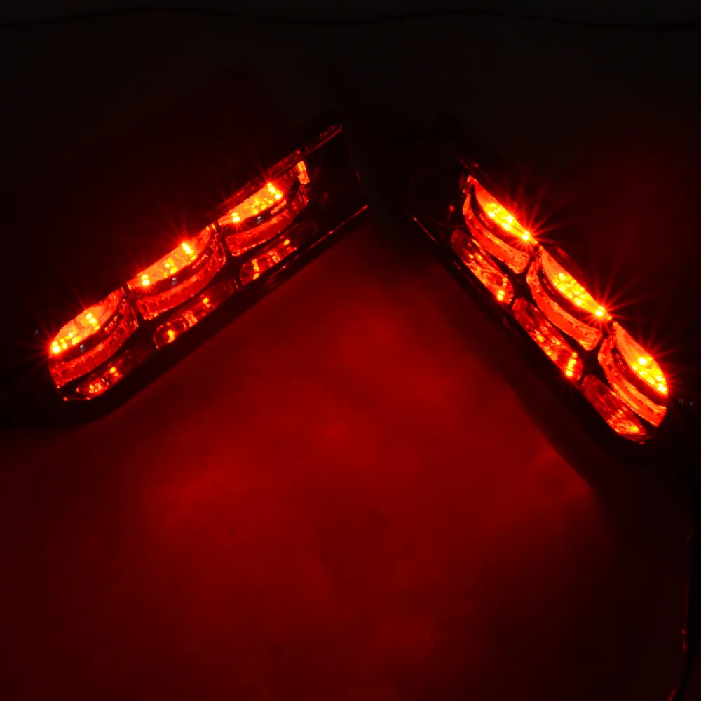 Черный Акцент седельная сумка наполнитель вставка поддержка светодиодный фонарь задний тормоз Стоп-сигнал для поворота для Harley Touring FLHR
