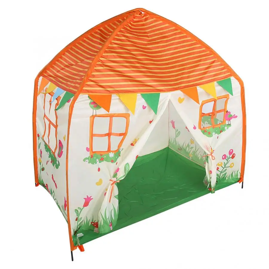 Для малышей и детей постарше Портативный передвижная палатка набор красочных большое пространство детский домик для игр для детей для садовых и комнатных растений домашняя палатка для игр