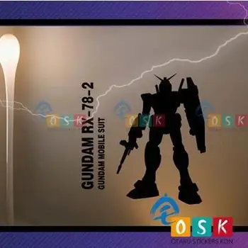 

RX-78 GUNDAM Vinyl Wall Stickers Decal Decor Home Decoration Anime Cartoon Car Sticker