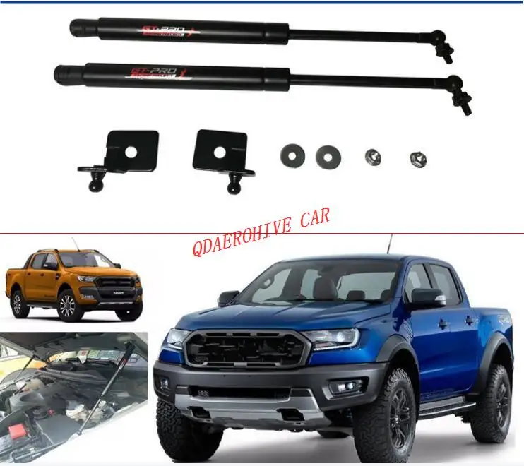 

QDAEROHIVE car hood reuses the gas spring support rod Slow Down Shock Gas Strut support rod for FORD RANGER T6 T7 ranger