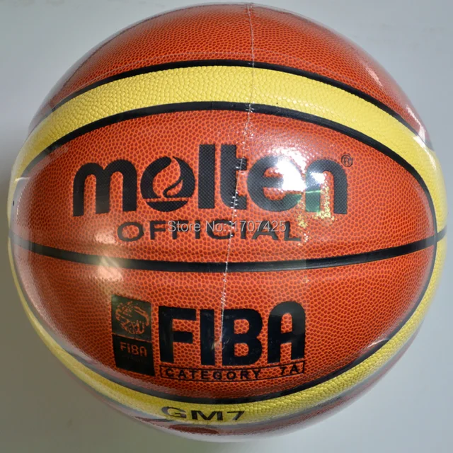 Wholesale or retail 2015 Brand Genuine Molten GM7 Basketball Ball PU Materia Official Size7