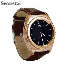 New G4 Smart Watch Full screen Heart Rate Monitor Pedometer Support SIM TF Card Sync Notifier For Samsung Gear S2 IOS Android