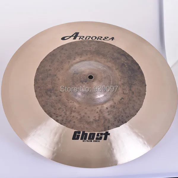 Стиль Raw cymbal, ручной работы Ghost 1" crash CYMBAL