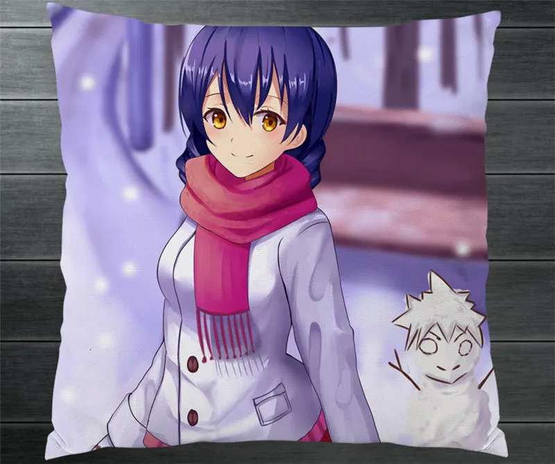 

Food Wars!: Shokugeki no Soma Megumi Tadokoro Yukihira souma Two Side Pillowcase Anime Pillow Cushion Case Cover Cosplay New P21