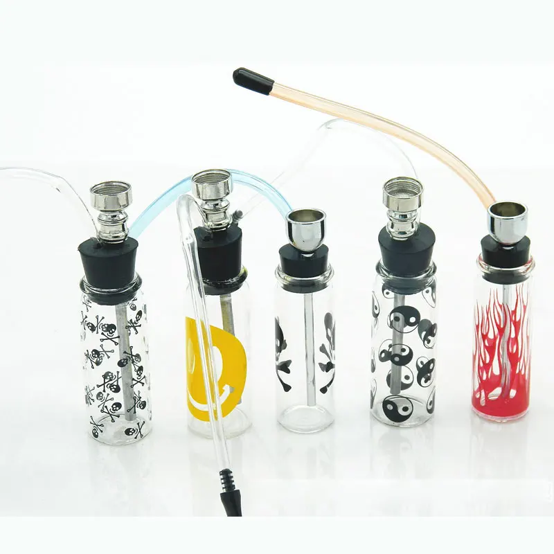 1PC High Quality Popular Bottle Water Pipe Portable Mini Hookah Shisha