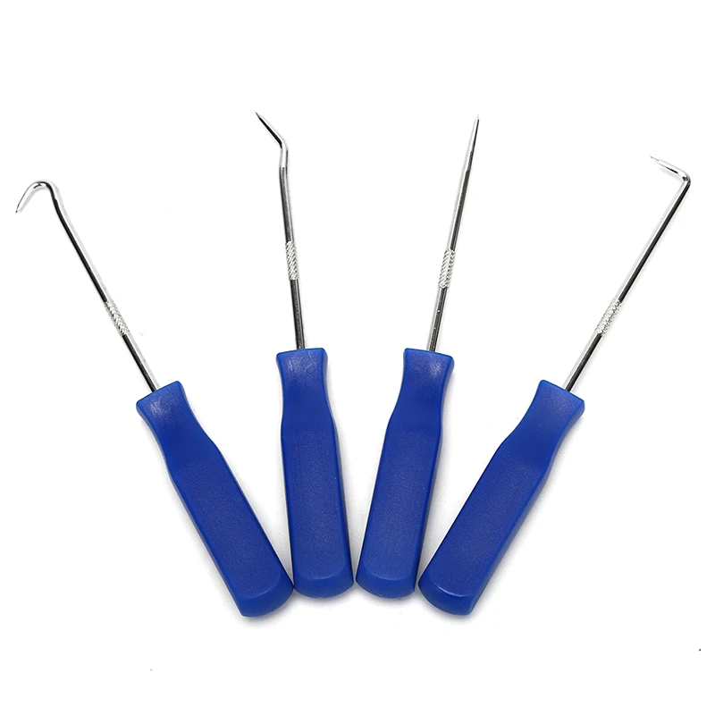 4pcs O Ring Oil Seal Gasket Puller Remover Craft Hand Tool Durable Plastic Steel Automobile Car Pick Hook Tools Set Sheet Metal Tools Set Aliexpress