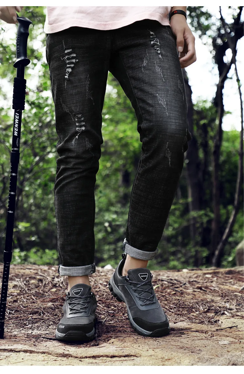 Clorts походные ботинки мужские уличные походные ботинки водонепроницаемые треккинговые ботинки дышащие альпинистские ботинки анти-скользкие горные ботинки
