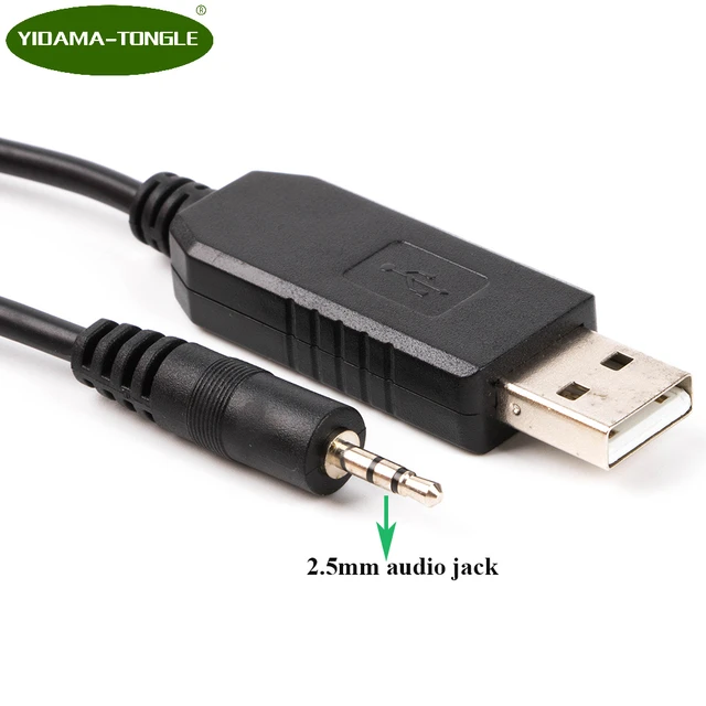 USB to 2.5mm Male AUX Audio Jack Charging Cable for Headphones Stereo  Power,MP3 Car - AliExpress