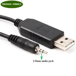 Usb ttl ftdi до 2,5 мм стерео аудио кабель Mini Audio Jack адаптер конвертер 5 В uart ttl последовательный разъем кабель