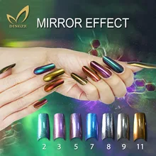 New 2g/bottle Shinning Mirror Nail Glitter Powder Dust Nail Art Sequins Chrome Pigment UV Nails Decorations 7 Colors Optional
