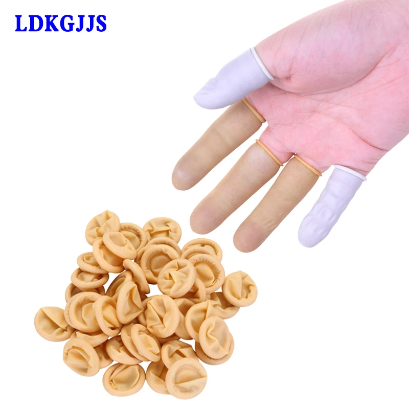 

Disposable Anti-static Rubber Finger Gloves Industrial Finger Cover
