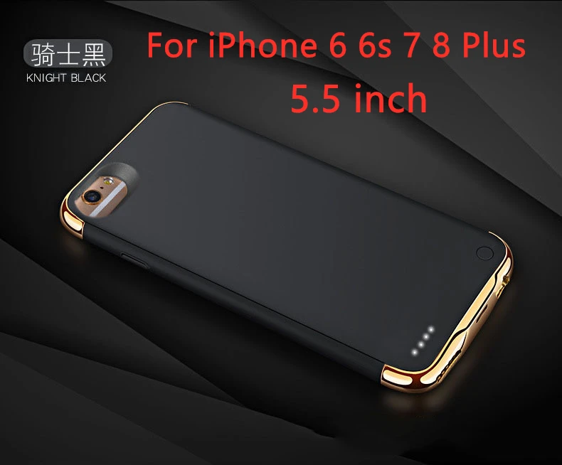For 6 6s 7 8 Plus 3500 мАч/4000 мАч зарядное устройство чехол банк питания для iPhone 6 6s 7 8 ультра тонкий внешний резервный аккумулятор для iPhone 6 6s 7 8 Plus - Цвет: For 6 6s 7 8 Plus