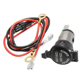 

New Practical 12V 120W Car Motorbike Boat Tractor Cigarette Lighter Power Socket